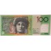 AUSTRALIA 2014 . ONE HUNDRED 100 DOLLARS BANKNOTE . STEVENS/PARKINSON . FIRST PREFIX AA14